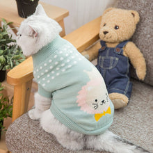 Load image into Gallery viewer, Pet Dog Cat Clothing Winter Autumn Warm Cat Knitted Sweater Jumper Puppy Pug Coat Clothes Pullover Knitted Shirt Kitten Clothes