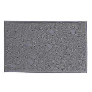 1pc Square Pad Portable Litter Mat PVC Easy Clean Pets Home Thicken Dog Non Slip Paws Printed Soft Cat High Quality