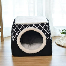 Load image into Gallery viewer, Benepaw Warm Soft Cat House Comfortable Removable Anti-slip Windproof Kitten Bed House Safe Washable Pet Home Cave Puppy