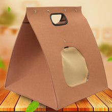 Load image into Gallery viewer, Now Foldable Portable Dog Cat House Cave Tent Sleeping Bed Pet Carrier Soft Kennel  pet dog DIY handheld travel home bed carrier