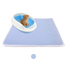 Load image into Gallery viewer, 2019 New Design Double-Layer Cat Litter Mat Trapper Foldable Pad Pet Rug EVA Foam Rubber 30x30cm Cat&#39;s nest Cat&#39;s home