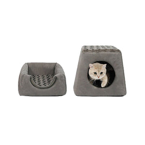 Collapsible Cat Cave Warm House Kennel Beds Pet Cats Sofa Mats Dogs for Small Kittens Home Window Sleeping Nest