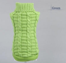 Load image into Gallery viewer, TAILUP Pet Warm Supplies Rabbit Clothing Puppy Dog Sweater Teddy Poodle Kitten Dresses Clothes Small Cat Sweater Vests 6 Sizes