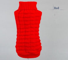 Load image into Gallery viewer, TAILUP Pet Warm Supplies Rabbit Clothing Puppy Dog Sweater Teddy Poodle Kitten Dresses Clothes Small Cat Sweater Vests 6 Sizes