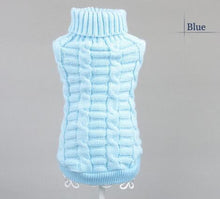 Load image into Gallery viewer, TAILUP Pet Warm Supplies Rabbit Clothing Puppy Dog Sweater Teddy Poodle Kitten Dresses Clothes Small Cat Sweater Vests 6 Sizes