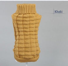 Load image into Gallery viewer, TAILUP Pet Warm Supplies Rabbit Clothing Puppy Dog Sweater Teddy Poodle Kitten Dresses Clothes Small Cat Sweater Vests 6 Sizes