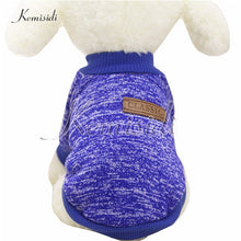 Load image into Gallery viewer, KEMISIDI Dog Clothes Ten Colors Classic Fashion Wool Sweater Dog And Cat Autumn And Winter Sweet Fleece Clothing