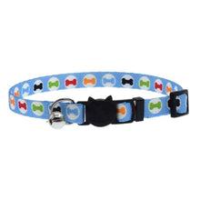 Load image into Gallery viewer, Safety Buckle Adjustable Kitten Small Dogs Cats Printing Collars Cat Collar With Bell Pet Supplies J2Y