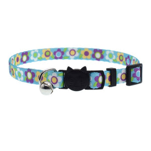 Safety Buckle Adjustable Kitten Small Dogs Cats Printing Collars Cat Collar With Bell Pet Supplies J2Y