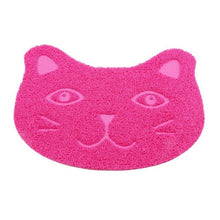 Load image into Gallery viewer, Waterproof Kitten Feeder PVC Pet Cat Toilet Mat Pad Home Mats Cat Litter Trapper Easy Cleaning Mat Pet Cat Supplies For Gatos