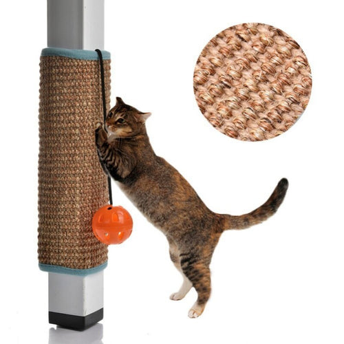 Home Scratching Board Mat Pad Cat Sisal Loop Carpet Scratcher Indoor Home Furniture Table Sofa Chair Legs Protector Pet Toys