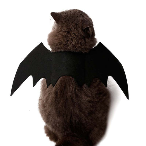 Halloween Bat Wing Clothes For Cats Kitten Puppy Dogs Funny Cosplay Costume Halloween Party Dog Cat Clothing Supplies Pet Cloth