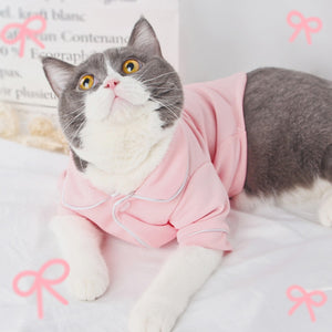 Pet Cat Pajamas Clothes For Small Medium Dogs Comfort Homewear Suit Chihuahua Yorkie Puppy Winter Clothing Dog Cat Costume