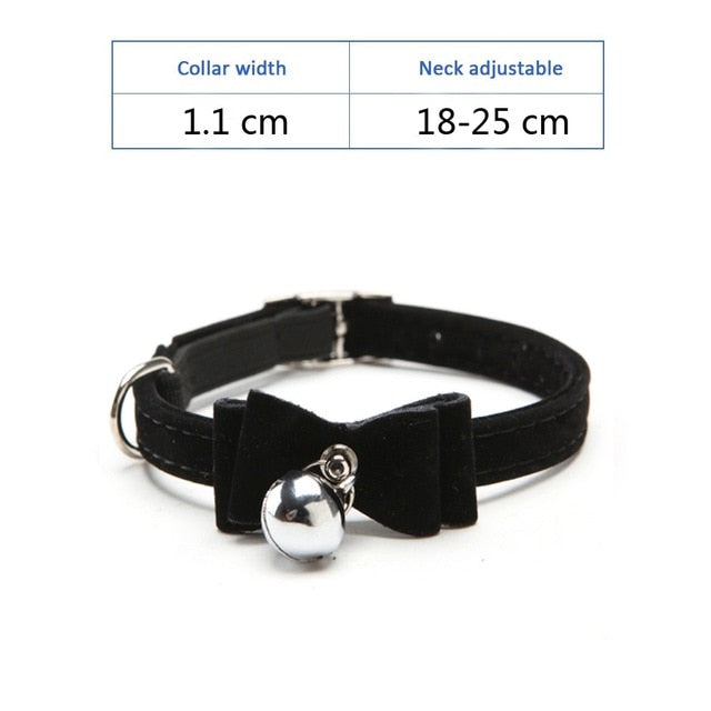 Cat Collar With Bell Collar For Cats Kitten Puppy Leash Collars For Cats Dog Chihuahua Pet Cat Collars Leashes Lead Pet Supplies